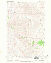 Download a high-resolution, GPS-compatible USGS topo map for Jeans Fork NW, MT (1970 edition)