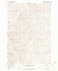 Download a high-resolution, GPS-compatible USGS topo map for Jeans Fork SW, MT (1971 edition)