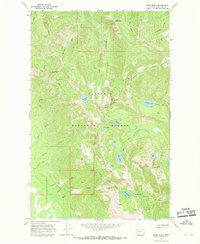 Download a high-resolution, GPS-compatible USGS topo map for Jewel Basin, MT (1966 edition)