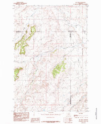Download a high-resolution, GPS-compatible USGS topo map for Jim Creek, MT (1985 edition)