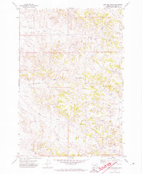 Download a high-resolution, GPS-compatible USGS topo map for John Hen Creek, MT (1974 edition)