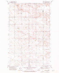 Download a high-resolution, GPS-compatible USGS topo map for Johnnys Hill, MT (1976 edition)