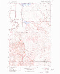 preview thumbnail of historical topo map of Roosevelt County, MT in 1949