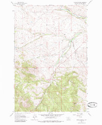 Download a high-resolution, GPS-compatible USGS topo map for Johnson Mountain, MT (1985 edition)