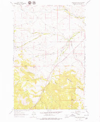 Download a high-resolution, GPS-compatible USGS topo map for Johnson Mountain, MT (1979 edition)