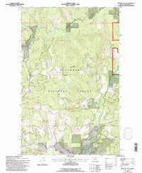 Download a high-resolution, GPS-compatible USGS topo map for Johnson Peak, MT (1997 edition)