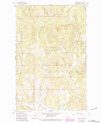 Download a high-resolution, GPS-compatible USGS topo map for Johnson Peak, MT (1983 edition)