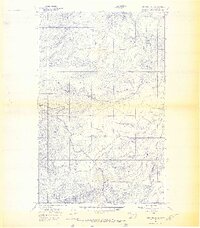 preview thumbnail of historical topo map of Glacier County, MT in 1968