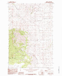 Download a high-resolution, GPS-compatible USGS topo map for Kendall, MT (1985 edition)