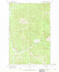 Download a high-resolution, GPS-compatible USGS topo map for Kenelty Mountain, MT (1970 edition)