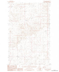 Download a high-resolution, GPS-compatible USGS topo map for Kerr Cow Camp, MT (1984 edition)