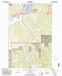 Download a high-resolution, GPS-compatible USGS topo map for Kila, MT (1996 edition)
