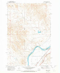 Download a high-resolution, GPS-compatible USGS topo map for Kinsey NE, MT (1973 edition)