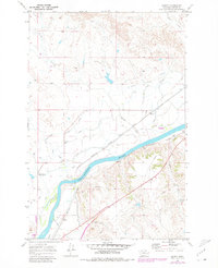 Download a high-resolution, GPS-compatible USGS topo map for Kinsey, MT (1980 edition)
