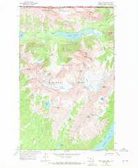 Download a high-resolution, GPS-compatible USGS topo map for Kintla Peak, MT (1971 edition)