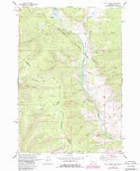 preview thumbnail of historical topo map of Beaverhead County, MT in 1978