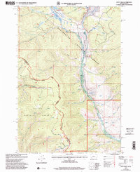 Download a high-resolution, GPS-compatible USGS topo map for Kitty Creek, MT (2002 edition)
