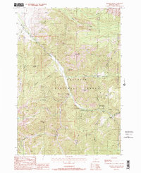 Download a high-resolution, GPS-compatible USGS topo map for Knowles Peak, MT (1988 edition)