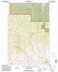 Download a high-resolution, GPS-compatible USGS topo map for Kofford Ridge, MT (1996 edition)
