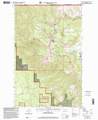 Download a high-resolution, GPS-compatible USGS topo map for Ksanka%20Peak, MT (2000 edition)