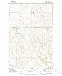 Download a high-resolution, GPS-compatible USGS topo map for Kuester Lake, MT (1975 edition)