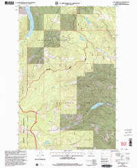 Download a high-resolution, GPS-compatible USGS topo map for Lake Marshall, MT (2003 edition)
