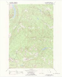 Download a high-resolution, GPS-compatible USGS topo map for Lake Marshall, MT (1989 edition)