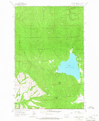 Download a high-resolution, GPS-compatible USGS topo map for Lake Mary Ronan, MT (1966 edition)