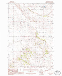 Download a high-resolution, GPS-compatible USGS topo map for Lake Mason SE, MT (1986 edition)