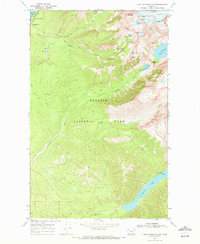 Download a high-resolution, GPS-compatible USGS topo map for Lake Mc Donald East, MT (1972 edition)