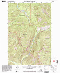 preview thumbnail of historical topo map of Lewis and Clark County, MT in 1999