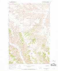 Download a high-resolution, GPS-compatible USGS topo map for Lake Reservoir, MT (1969 edition)