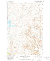 Download a high-resolution, GPS-compatible USGS topo map for Lake Seventeen East, MT (1974 edition)