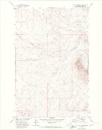 Download a high-resolution, GPS-compatible USGS topo map for Lake Seventeen NE, MT (1974 edition)