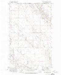 Download a high-resolution, GPS-compatible USGS topo map for Lake Thibadeau NE, MT (1975 edition)