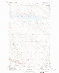 Download a high-resolution, GPS-compatible USGS topo map for Lake Thibadeau SW, MT (1975 edition)