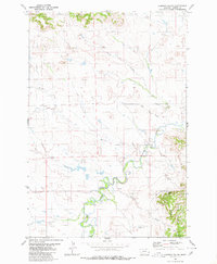 Download a high-resolution, GPS-compatible USGS topo map for Lampkin Gulch, MT (1980 edition)