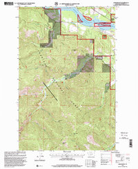 Download a high-resolution, GPS-compatible USGS topo map for Larchwood, MT (2000 edition)