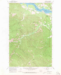 Download a high-resolution, GPS-compatible USGS topo map for Larchwood, MT (1971 edition)