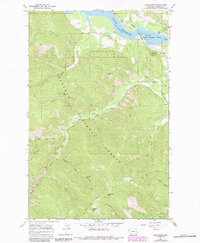 Download a high-resolution, GPS-compatible USGS topo map for Larchwood, MT (1984 edition)