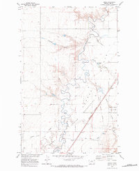 Download a high-resolution, GPS-compatible USGS topo map for Laredo, MT (1984 edition)
