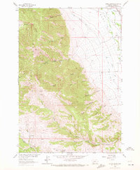 Download a high-resolution, GPS-compatible USGS topo map for Laurin Canyon, MT (1972 edition)