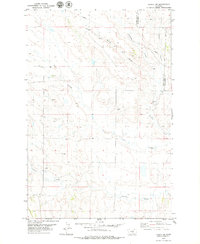Download a high-resolution, GPS-compatible USGS topo map for Lavina NW, MT (1979 edition)