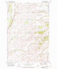 Download a high-resolution, GPS-compatible USGS topo map for Lena Creek, MT (1975 edition)