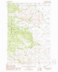 Download a high-resolution, GPS-compatible USGS topo map for Leonard Creek, MT (1989 edition)