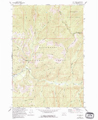 Download a high-resolution, GPS-compatible USGS topo map for Lick Creek, MT (1994 edition)