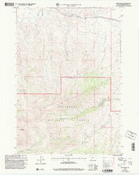 Download a high-resolution, GPS-compatible USGS topo map for Lima Peaks, MT (2002 edition)