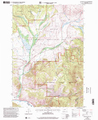 Download a high-resolution, GPS-compatible USGS topo map for Lincoln Gulch, MT (2002 edition)
