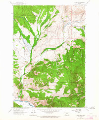 Download a high-resolution, GPS-compatible USGS topo map for Lincoln Gulch, MT (1964 edition)