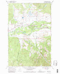 Download a high-resolution, GPS-compatible USGS topo map for Lincoln, MT (1980 edition)